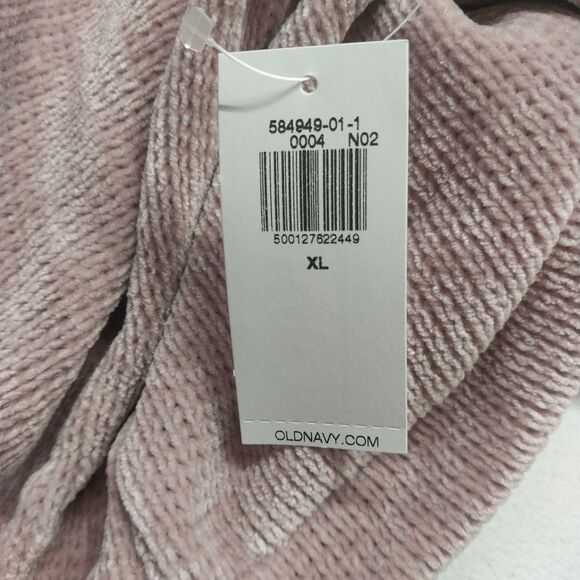 New Old Navy Chenille Button Up Crop Cardigan Sz XL Rosedawn Cozy Soft Girl Y2K - Picture 6 of 8